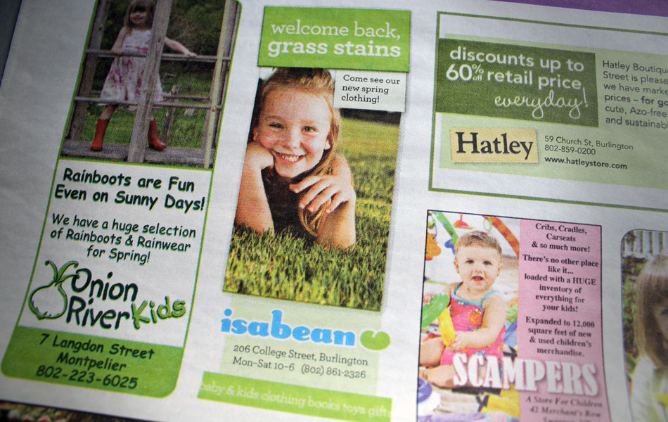 Isabean print ads